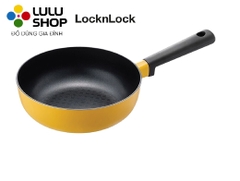 LDE1225IH - CHẢO SÂU LÒNG DECOR Lock&Lock, 22CM - màu vàng