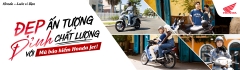 ĐẸP ẤN TƯỢNG-ĐỈNH CHẤT LƯỢNG VỚI MŨ BẢO HIỂM HONDA JET