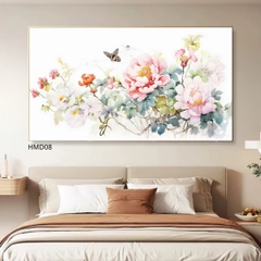 Tranh Hương Xuân Mẫu Đơn | HMD08