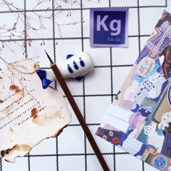 Cọ tỉa lông thú. vẽ chi tiết, màu nước, viết thư pháp Hiệp Cân