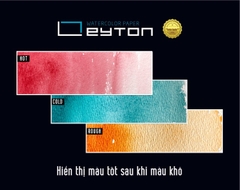 Giấy vẽ màu nước Leyton 300gsm 100% cotton