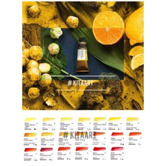 ✨Mijello 15ml ✨ P1 Tone vàng cam đỏ Màu nước Mijello Mission Gold Hàn Quốc