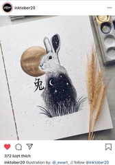 Inktober Set Bút inking vẽ truyện tranh phiên bản giới hạn Kuretake Nhật Bản line nét và mực trắng