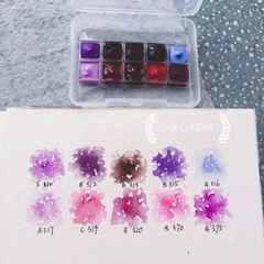 Màu nhũ pocket, màu nước pocket theo tone các hãng