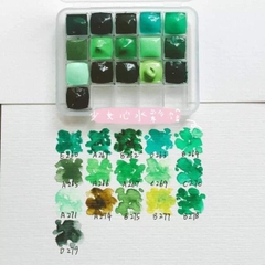 Màu nhũ pocket, màu nước pocket theo tone các hãng