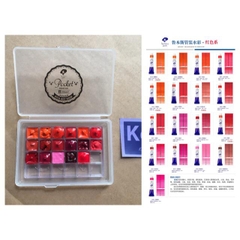 Màu nhũ pocket, màu nước pocket theo tone các hãng