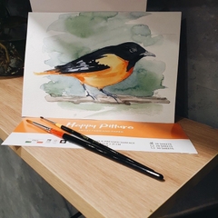 Giấy vẽ màu nước Happy Việt Nam sổ vẽ A4 A5