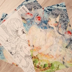 108 full mã màu nước Holbein hạng họa sĩ chuyên nghiệp Pocket Holbein Nhật Bản tuỳ chọn