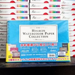 Giấy vẽ màu nước chuyên nghiệp Holbein Nhật Bản