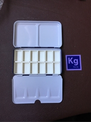 Hộp thiếc gập 3 mini rỗng đáy trơn