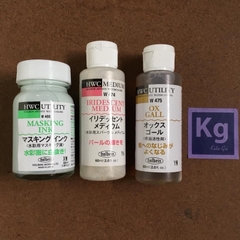 Keo chặn màu dung môi oxgall , tạo nhũ Multil Sizing Medium Gum Arabic vẽ màu nước các hãng hạng họa sĩ chuyên nghiệp