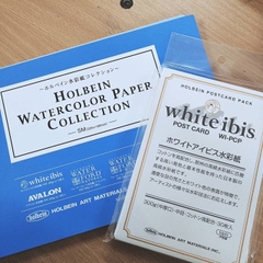 Giấy vẽ màu nước chuyên nghiệp Holbein Nhật Bản