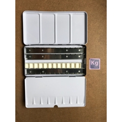 Hộp thiếc gập 3 chuyên dụng đựng màu dạng pan