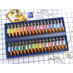 Bộ 24 34 36 7ml 15ml Màu nước Mijello Mission Gold Hàn Quốc