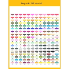 (P5) Bút lông Maker Touch Soft Head 218 màu