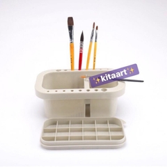 Xô rửa cọ chuyên dụng Maries (xám) Montmarte (xanh) Miya gấp (xanh)