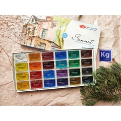 Màu nước Sonnet hãng Neva Palette ( JSC Nevskaya palitra )