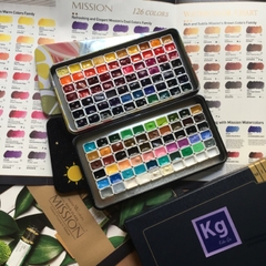 ✨126 mã màu full mã Mijello Pocket ✨ Mijello Mission Gold Hàn Quốc hạng họa sĩ chuyên nghiệp