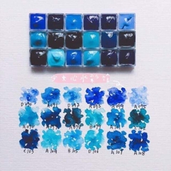 Màu nhũ pocket, màu nước pocket theo tone các hãng