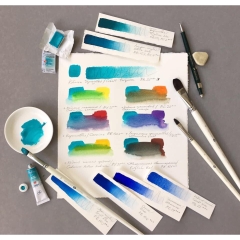 P4 Màu nước White Nights tuýp lẻ 10ml &fullpan nén ~2.5ml