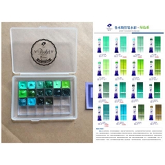 Màu nhũ pocket, màu nước pocket theo tone các hãng