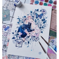 Giấy vẽ màu nước Leyton 300gsm 100% cotton