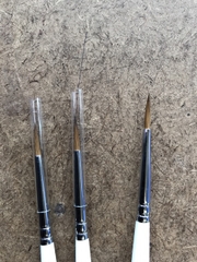 Cọ vẽ lông chồn Kolinsky lông sóc cao cấp Nevskaya palitra Nga vẽ màu nước acrylic sơn dầu vẽ nail (hãng Whitenights)