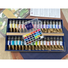 Pocket màu nước nhỏ gọn tiện lợi mang theo khi vẽ ngoài trời