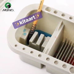 Xô rửa cọ chuyên dụng Maries (xám) Montmarte (xanh) Miya gấp (xanh)