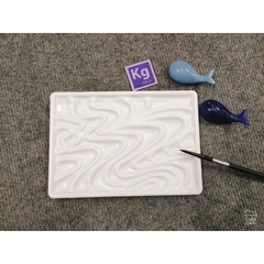 Khay nhựa đa năng pha màu pha mực thư pháp