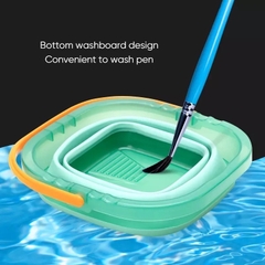 Xô rửa cọ chuyên dụng Maries (xám) Montmarte (xanh) Miya gấp (xanh)