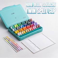 Màu GOUACHE HIMI dạng thạch ( 18/24 màu)