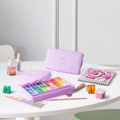 Màu GOUACHE HIMI dạng thạch ( 18/24 màu)