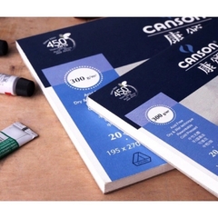 Giấy Vẽ Canson 1557 300gsm 🎁Quà tặng Giấy Vẽ gouache acrylic chì 🎁