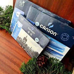 Giấy Vẽ Canson 1557 300gsm 🎁Quà tặng Giấy Vẽ gouache acrylic chì 🎁