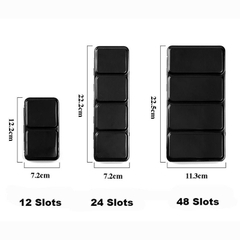 Hộp thiếc gập 3 chuyên dụng đựng màu dạng pan