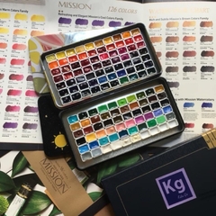 ✨126 mã màu full mã Mijello Pocket ✨ Mijello Mission Gold Hàn Quốc hạng họa sĩ chuyên nghiệp