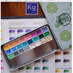 ✨126 mã màu full mã Mijello Pocket ✨ Mijello Mission Gold Hàn Quốc hạng họa sĩ chuyên nghiệp