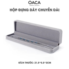 Hộp đựng trang sức nhung nỉ cao cấp