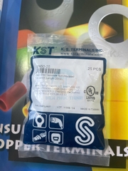 KST-EN50-25 / Đầu cosse pin rỗng trần 50 mm2 - NON-INSULATED CORD END TERMINALS hãng KST