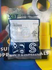KST-EN50-25 / Đầu cosse pin rỗng trần 50 mm2 - NON-INSULATED CORD END TERMINALS hãng KST