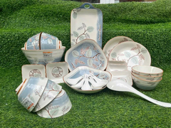 Bộ bát đĩa gốm sứ