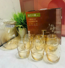 Bộ bình cốc thủy tinh