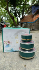 Bộ 3 Bát Sứ Nắp Hút Chân Không (THÙNG 28B)