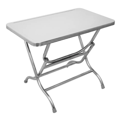 Bàn inox  DELI qui phúc  inox 201 ( hình chữ nhật)