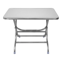 Bàn inox  DELI qui phúc  inox 201 ( hình chữ nhật)