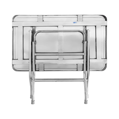 Bàn inox  DELI qui phúc  inox 201 ( hình chữ nhật)