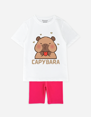 Đồ bộ bé gái Capybara Bomines