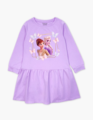 Váy bé gái mùa thu tay dài Elsa