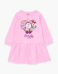 Váy bé gái mùa thu tay dài Thỏ Stella